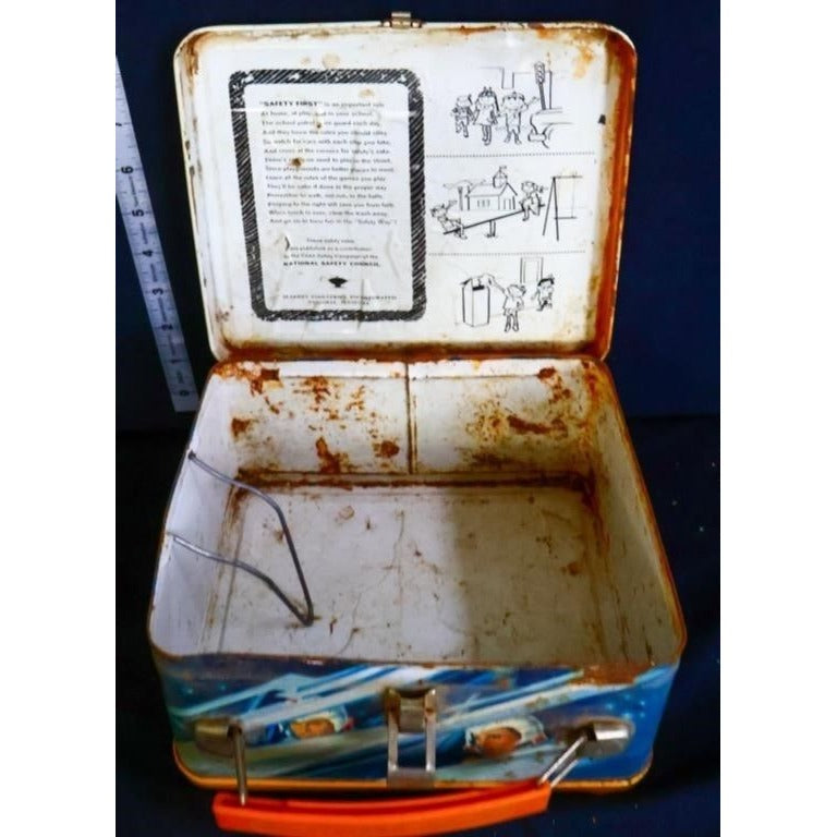 Vintage Metal Buck Rogers Lunchbox