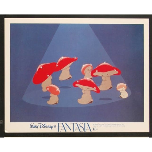 Walt Disney's Fantasia (1980 re-release) Original Lobby Card Poster 11x14