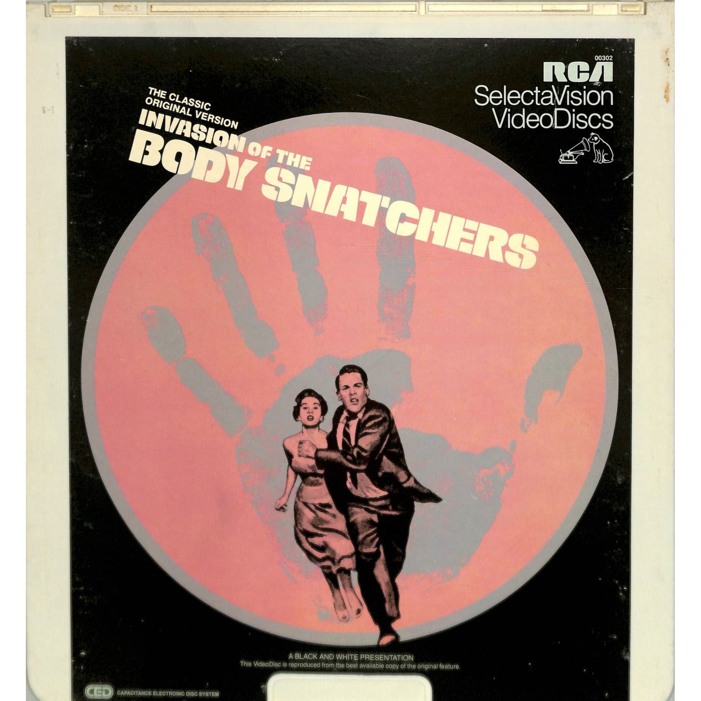 Invasion of the Body Snatchers (1956) Vintage CED Videodisc