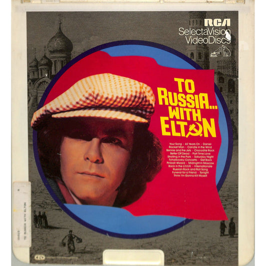 To Russia with Elton (1979) Vintage CED Videodisc