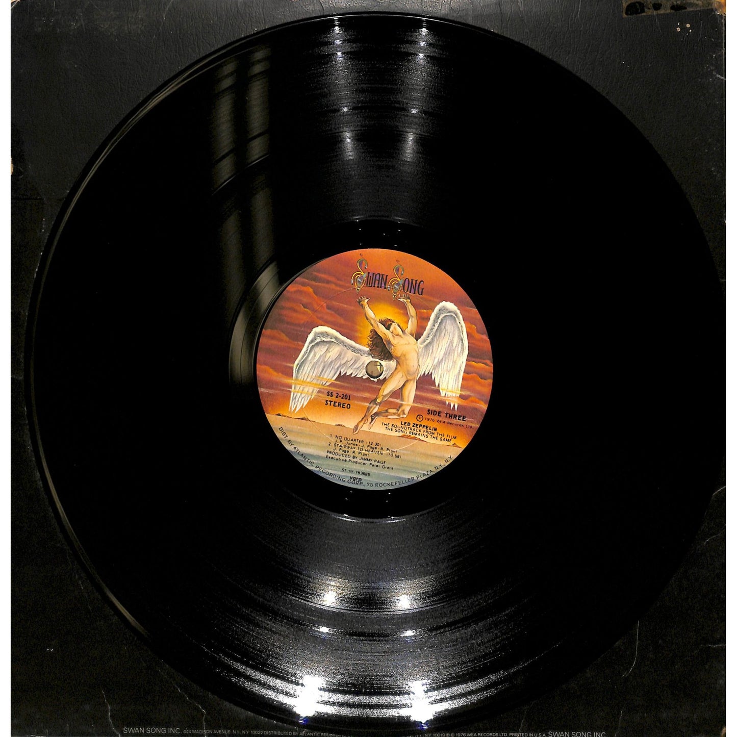 Led Zeppelin ‎- Soundtrack From The Film The Song Remains The Same Vinyl SS 2-202
