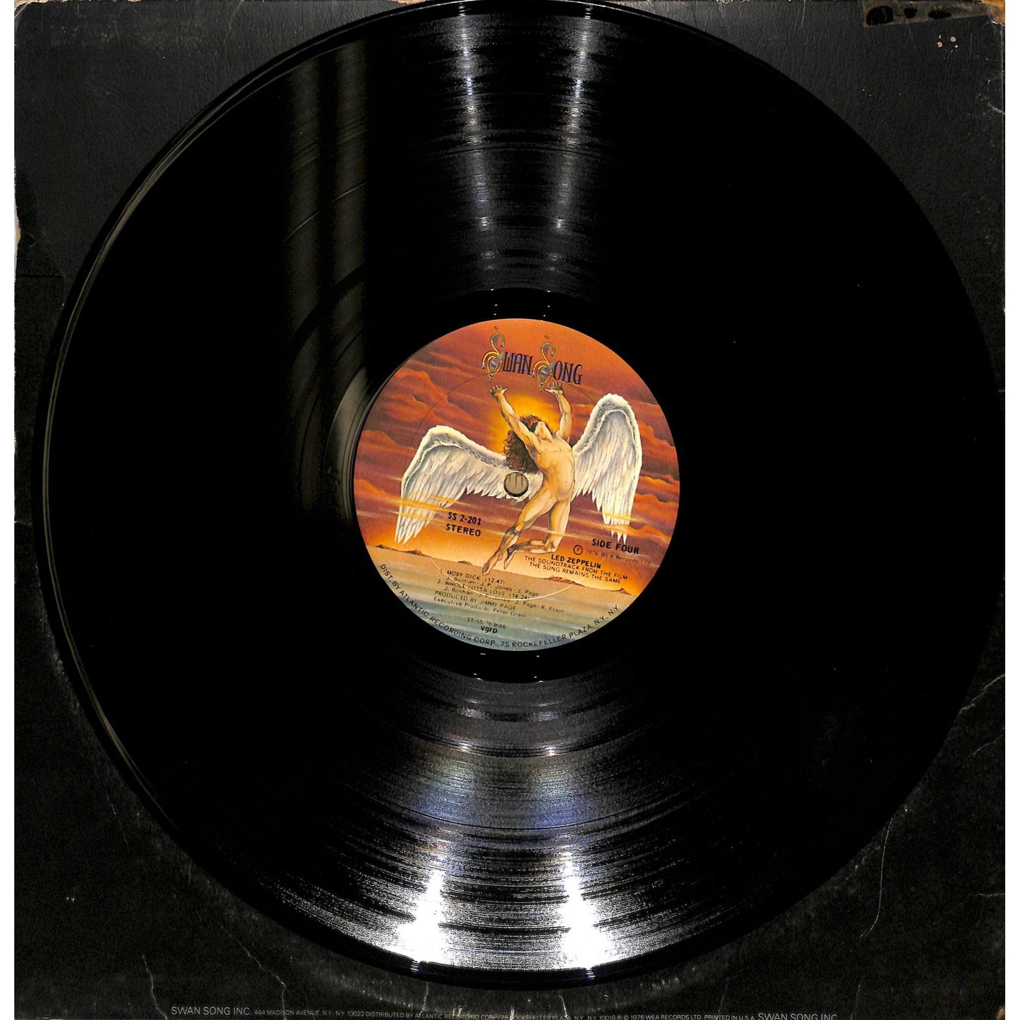 Led Zeppelin ‎- Soundtrack From The Film The Song Remains The Same Vinyl SS 2-202