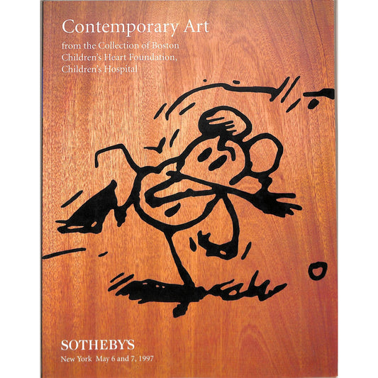 Sotheby’s Contemporary Art Auction Catalog, May 6-7, 1997
