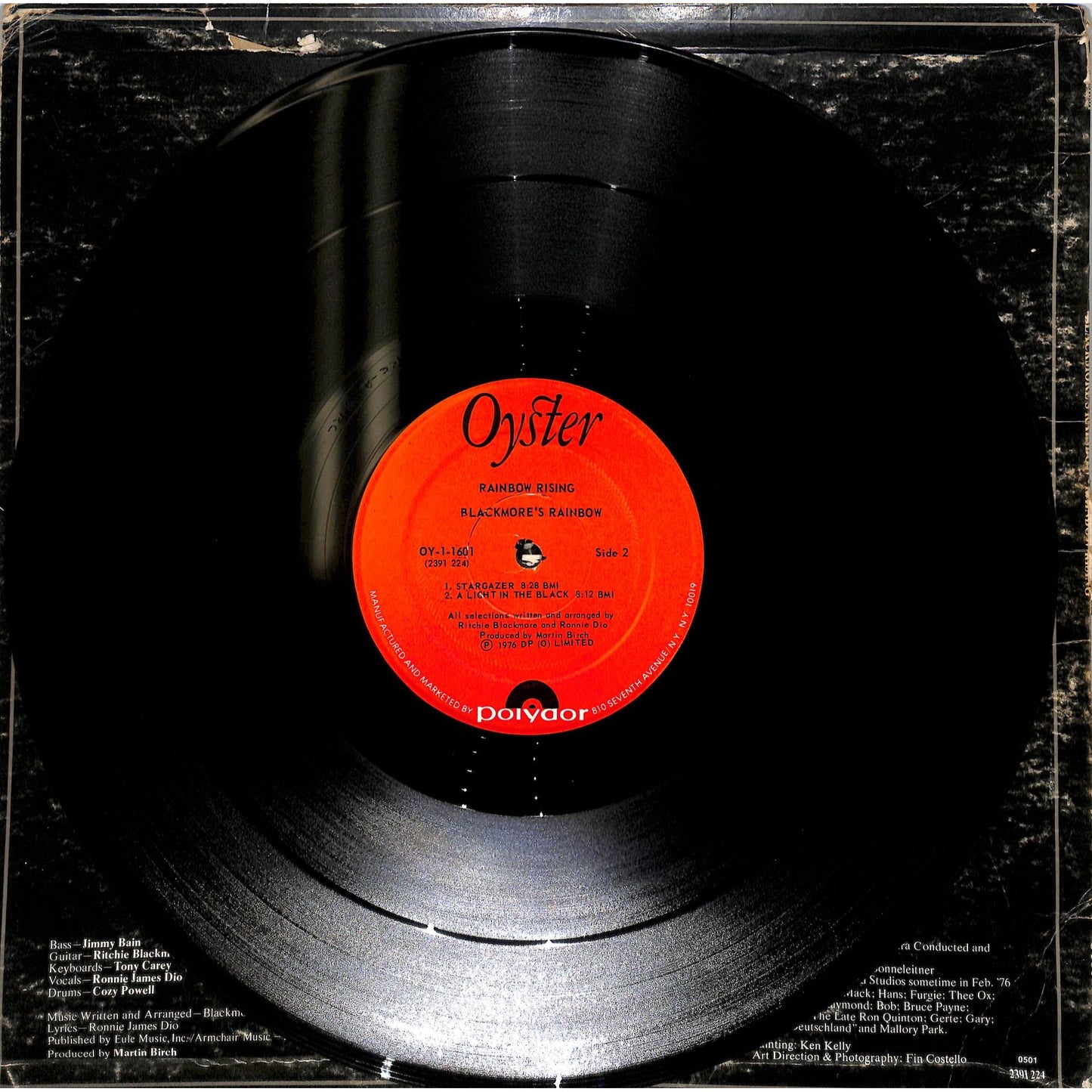 Rainbow - Rising Vinyl Record OY-1-1601