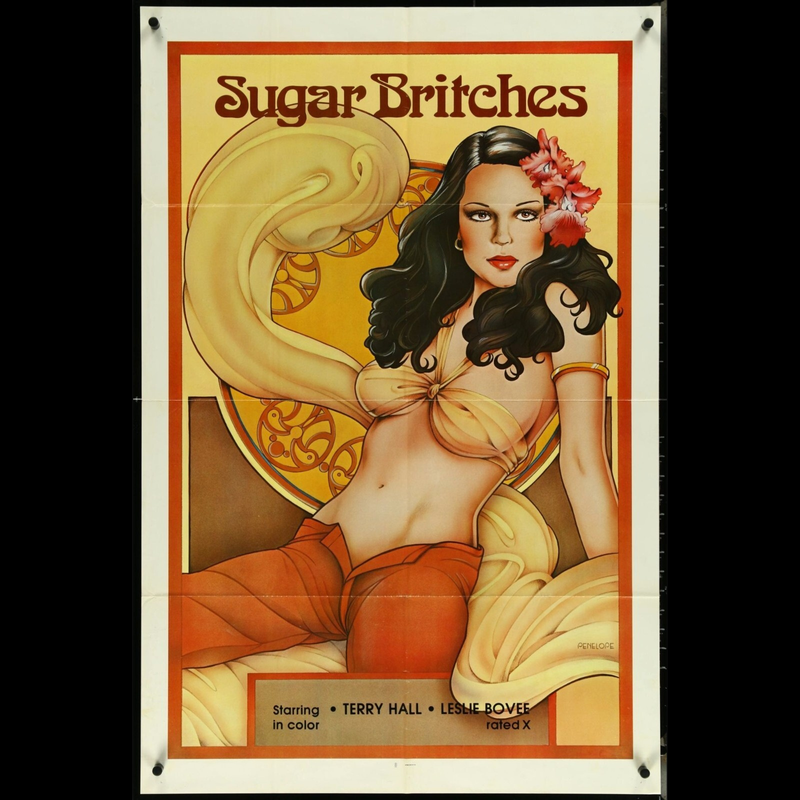 "Sugar Britches" (1975) Original Movie Poster Folded 27x41