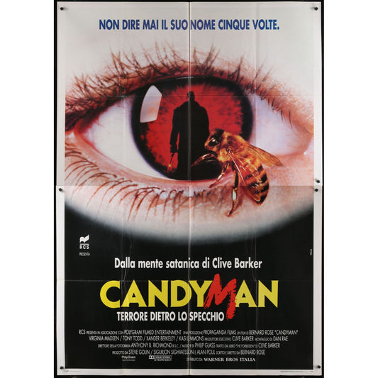 Candyman (1992) Original Italian 2P Movie Poster Folded 55x78