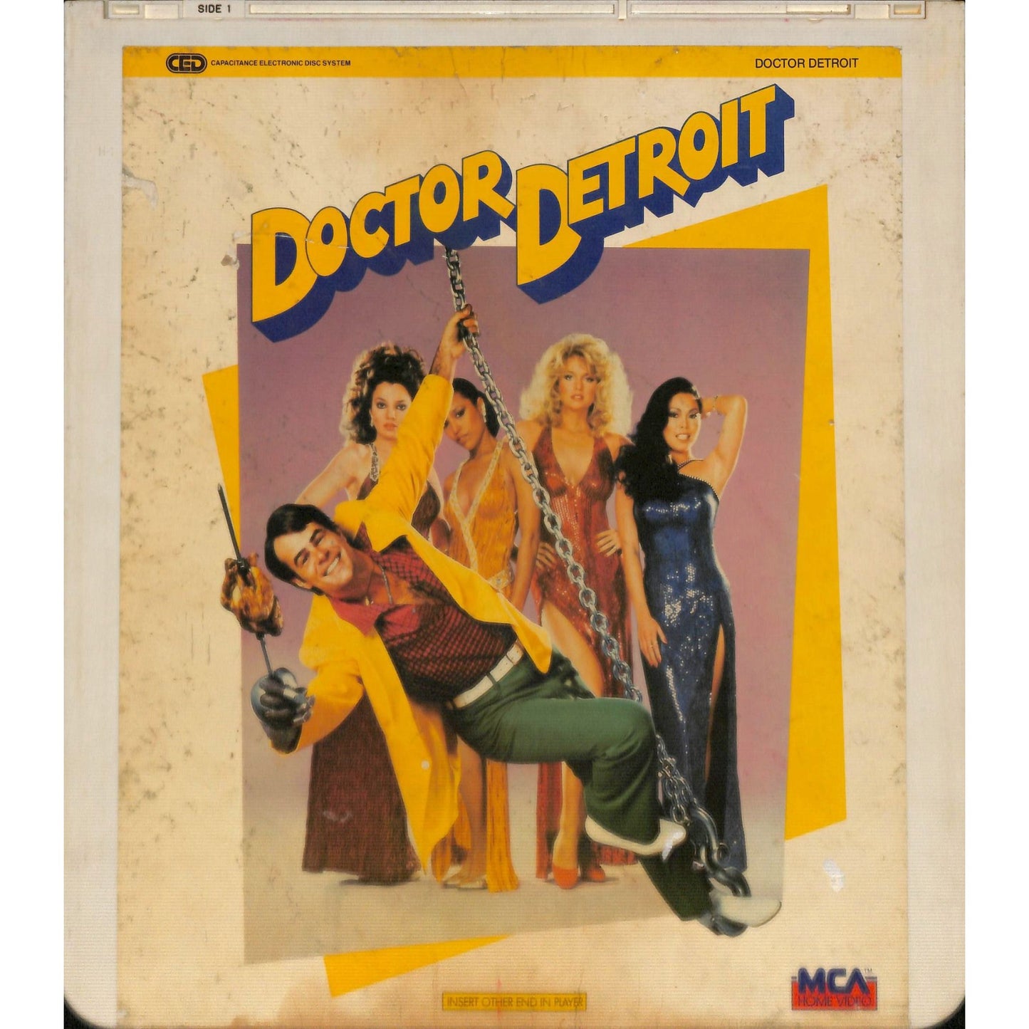 Doctor Detroit (1983) Vintage RCA CED Videodisc TESTED WORKING