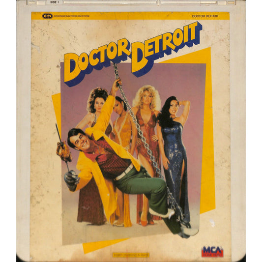 Doctor Detroit (1983) Vintage RCA CED Videodisc TESTED WORKING