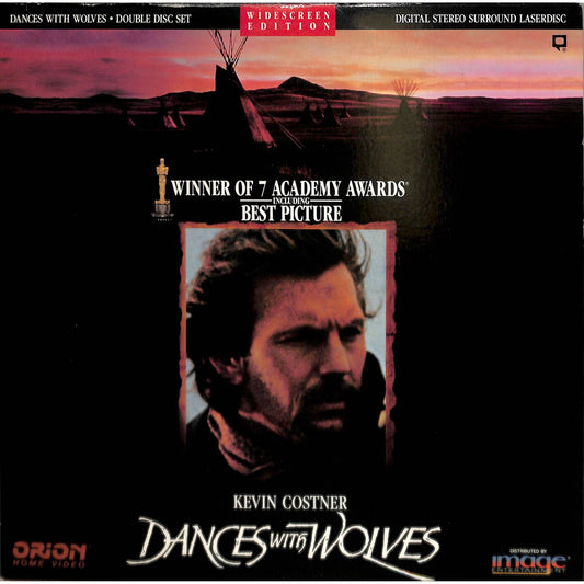 Dances with Wolves (1990) Laserdisc