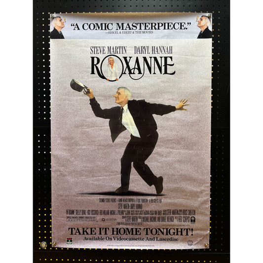 Roxanne (1987) Original Movie Poster Home Video Version 27x40