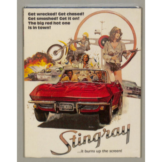 Stingray (1978) Blu-Ray VG w/ Slipcase