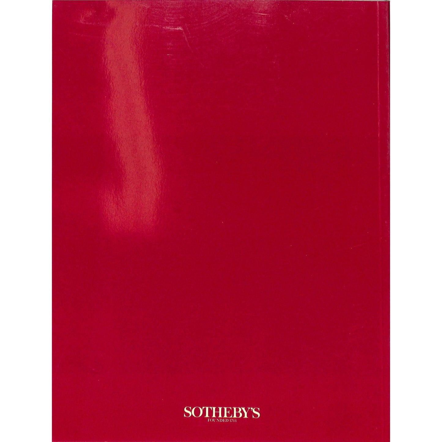 Sotheby's Impressionist and Modern Art Contemporary Art Auction Catalog April 30, 1990
