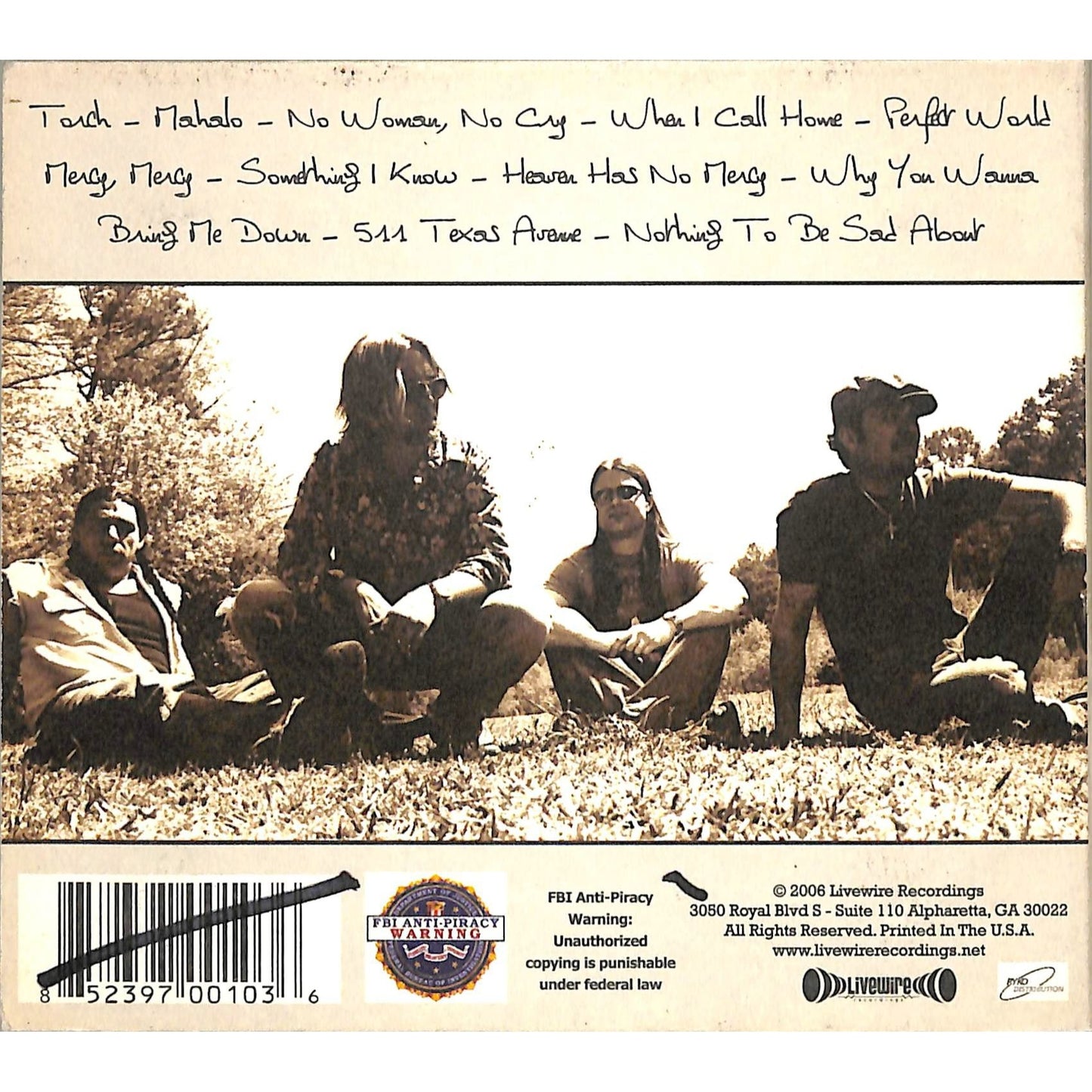 Devon Allman's Honeytribe - Torch (2006) CD
