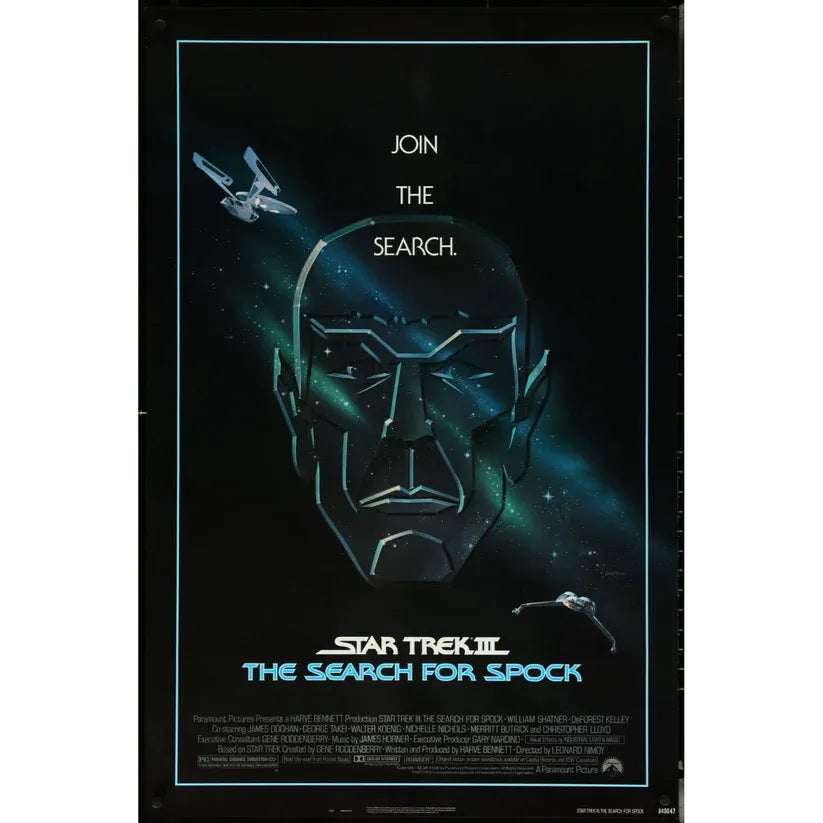 STAR TREK III - The Search for Spock (1984) Original Movie Poster 27x40