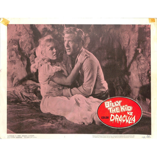 Billy the Kid vs. Dracula (1966) Lobby Card #1 11X14