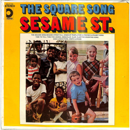 Sesame Street - The Square Song (1970) Sealed Vinyl Record SDLP-319