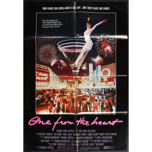 One from the Heart (1981) Original Movie Poster Folded 27x41