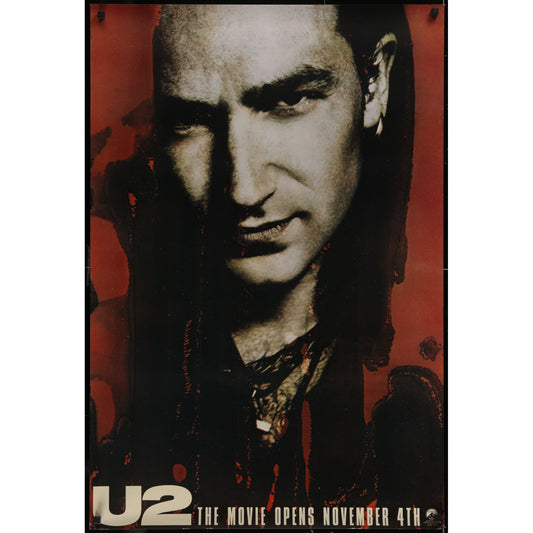 U2 Rattle and Hum (1988) Original Movie Poster BONO Rolled 27x40