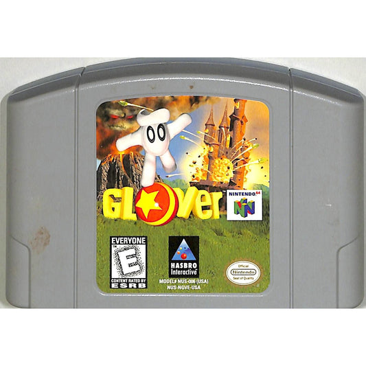 Glover (1998) Nintendo 64 Cartridge + Manual