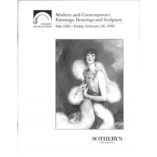 Sotheby's Modern and Contemporary Art Auction Catalog February 26,1993