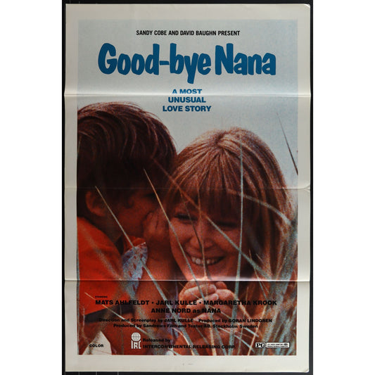 Good-Bye Nana (1970) Original Movie Poster Folded 27x41 EM8-515