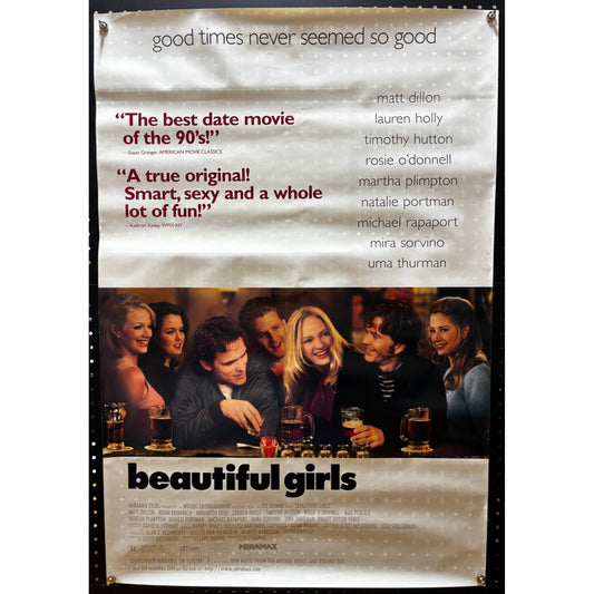 Beautiful Girls (1996) Double-Sided, Original Rolled Poster 27x40