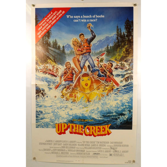 Up the Creek (1984) Original Movie Poster Folded 27x41