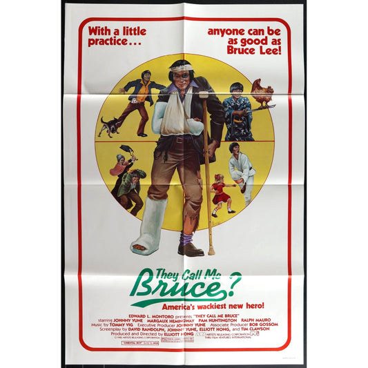 They Call Me Bruce (1982) Original Movie Poster Folded 27x41 EM8-427