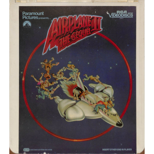 Airplane II The Sequel (1982) Vintage CED Videodisc TESTED WORKING