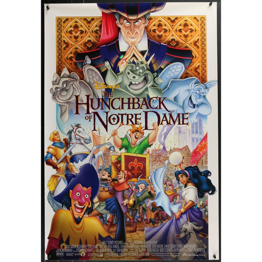 The Hunchback of Notre Dame (1996) Orig. Double-side Movie Poster Rolled 27x40