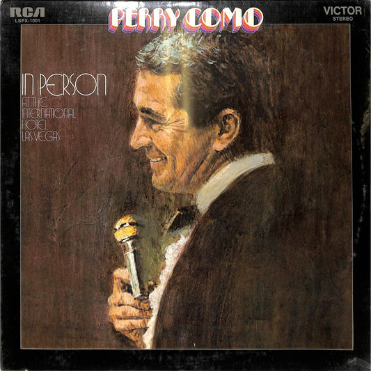 Perry Como - In Person at the International Hotel Las Vegas (1970) Sealed Record