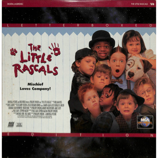 The Little Rascals (1994) Laserdisc Video