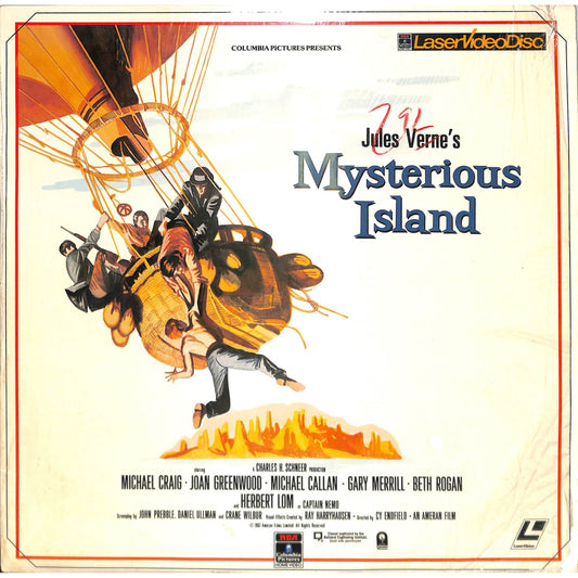 Jules Verne's Mysterious Island (1961) Laserdisc