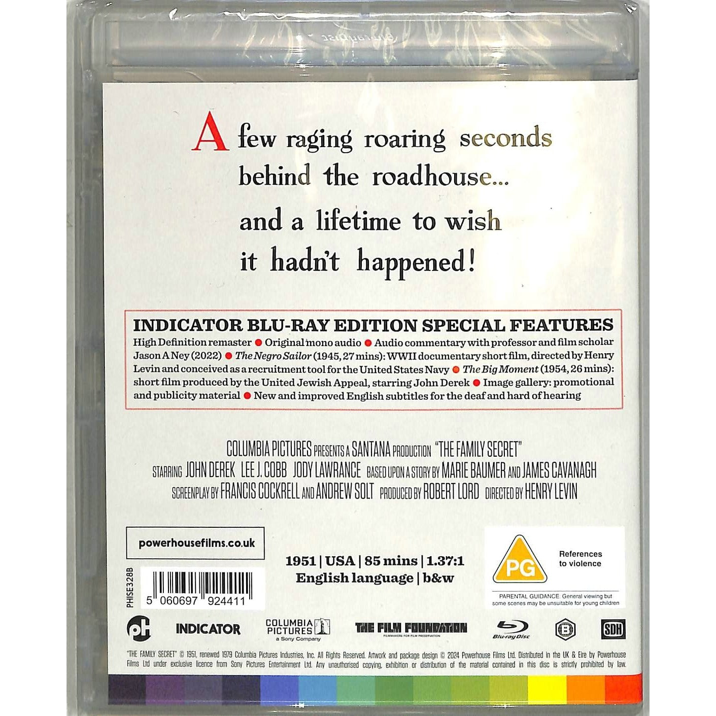 The Family Secret (1951) Blu Ray Brand New Sealed