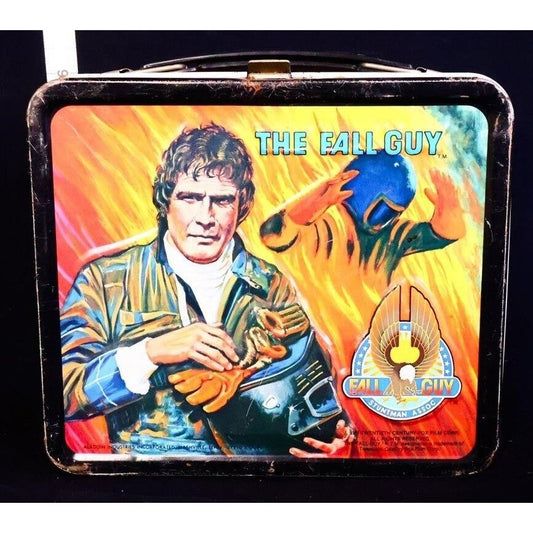 Vintage metal The Fall Guy lunchbox