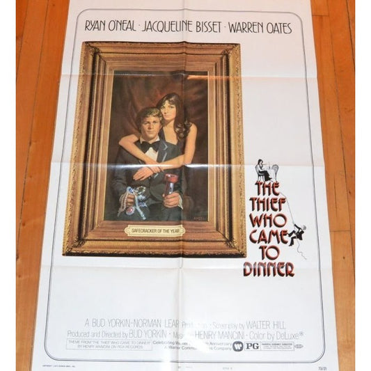The Thief Who Came to Dinner (1973) Original Movie Poster Folded 27x41