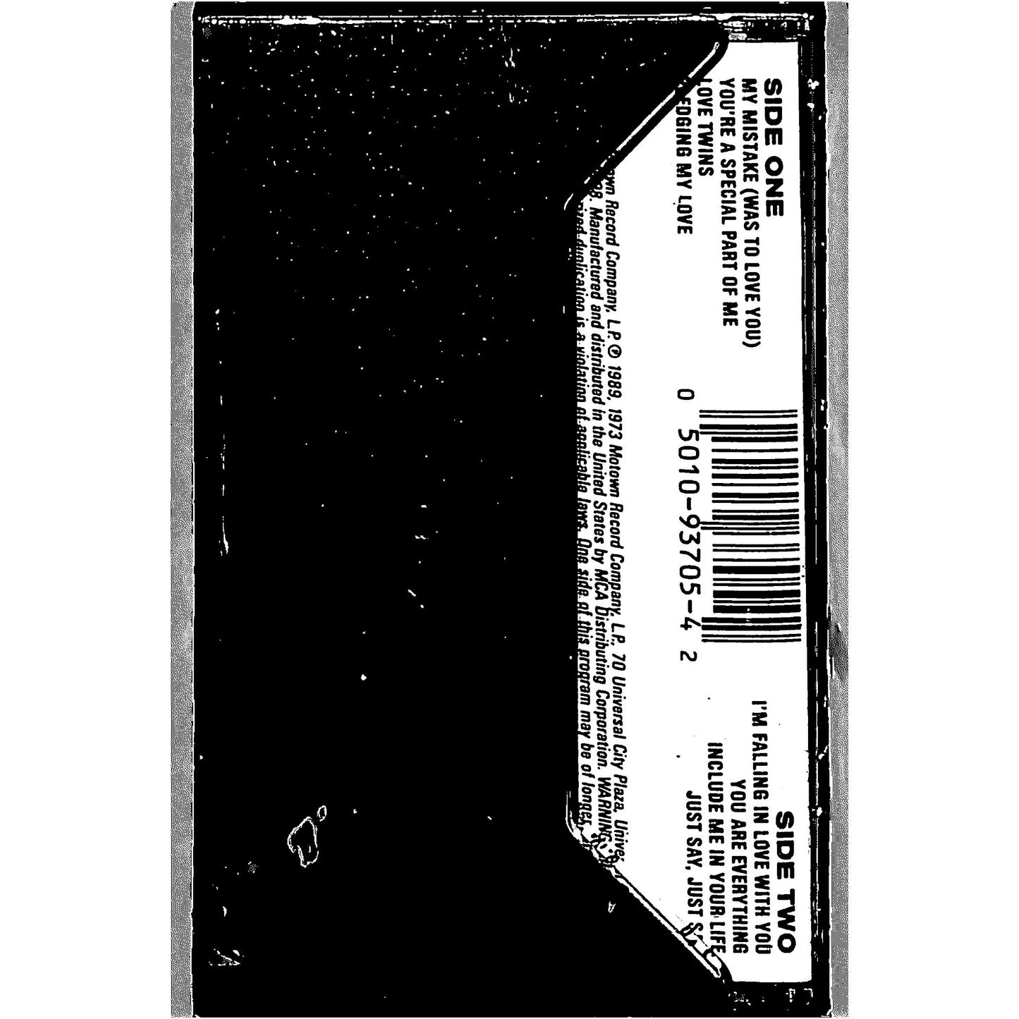 Marvin Gaye & Diana Ross - A Special Part of Me Sealed Cassette Tape MOTC 3705