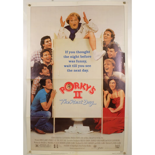 Porky's II: The Next Day (1983) Original Movie Poster Folded 27x41