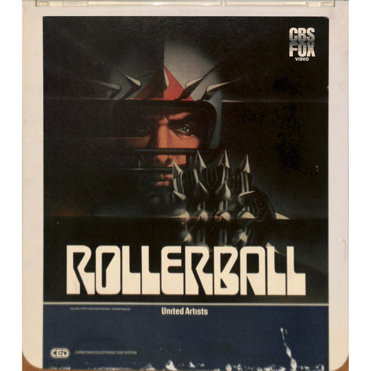 Rollerball (1975) CED RCA SelectaVision TESTED WORKING