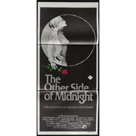 The Other Side of Midnight (1977) Original Australian Daybill Movie Poster 13x30