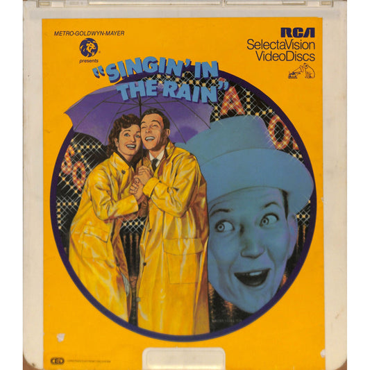 Singing In The Rain (1952)Vintage CED RCA SelectaVision VideoDisc TESTEDWORKING