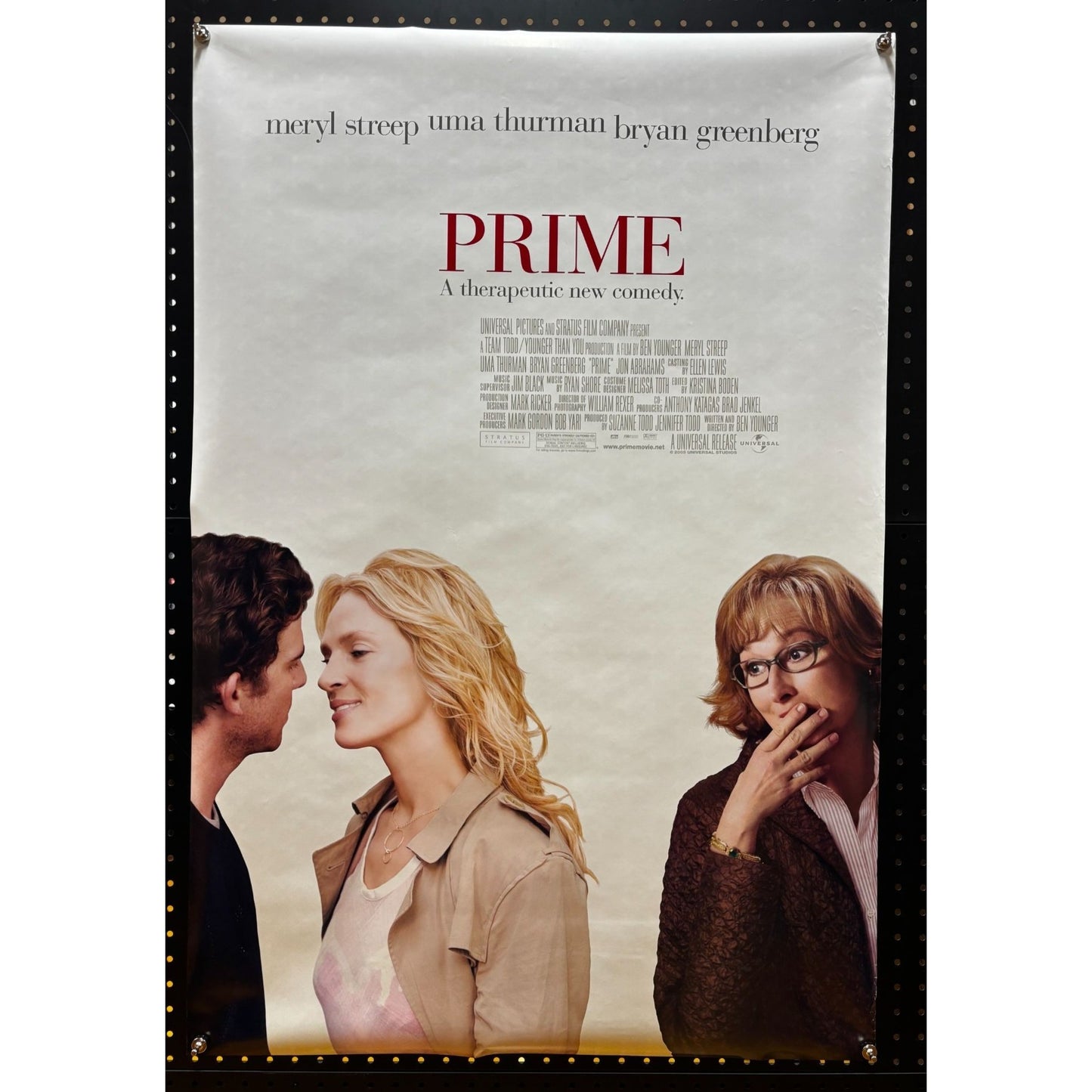 Prime (2005) Original Movie Poster Double-sided Rolled 27x40