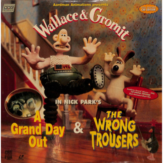 Wallace & Gromit: The Wrong Trousers (1993) Laserdisc
