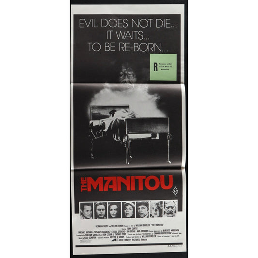 The Manitou (1978) Original Australian Daybill Movie Poster