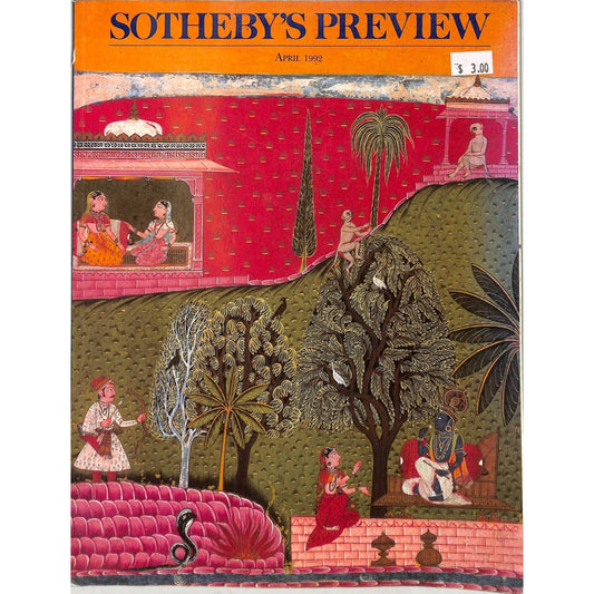 Sotheby's Preview Art Auction Catalog April 1992