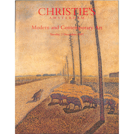 Christie's Modern and Contemporary Art Auction Catalog December 2, 1997