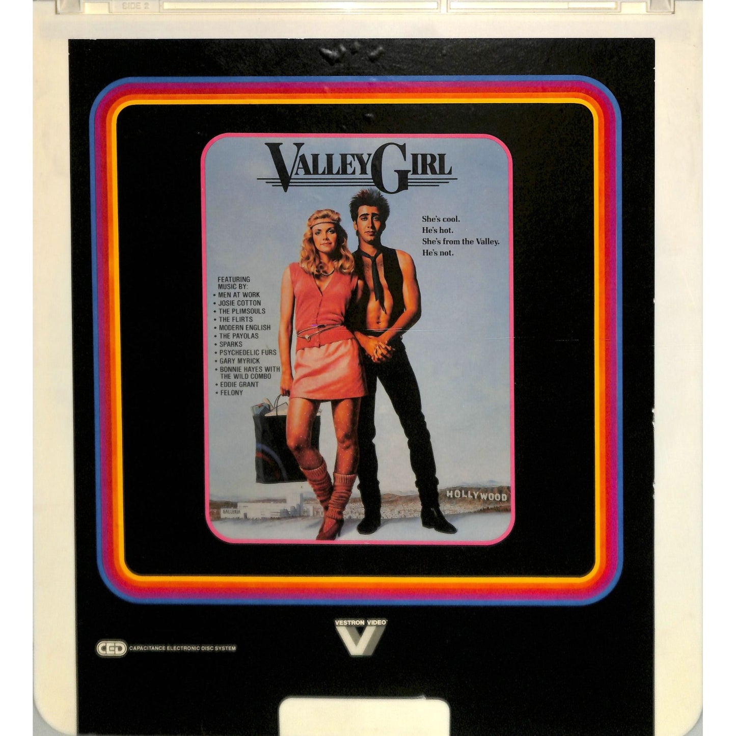 Valley Girl (1983) Vintage CED Videodisc