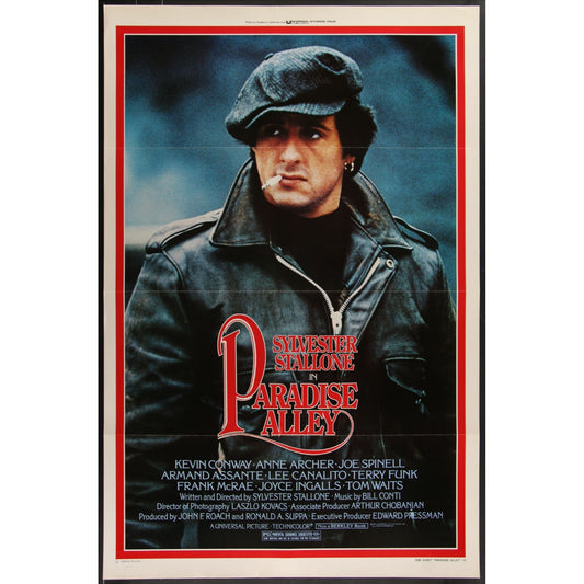 Paradise Alley (1978) Original Movie Poster 27x41