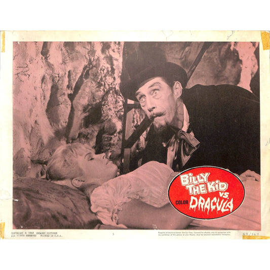 Billy the Kid vs. Dracula (1966) Lobby Card #3 11X14