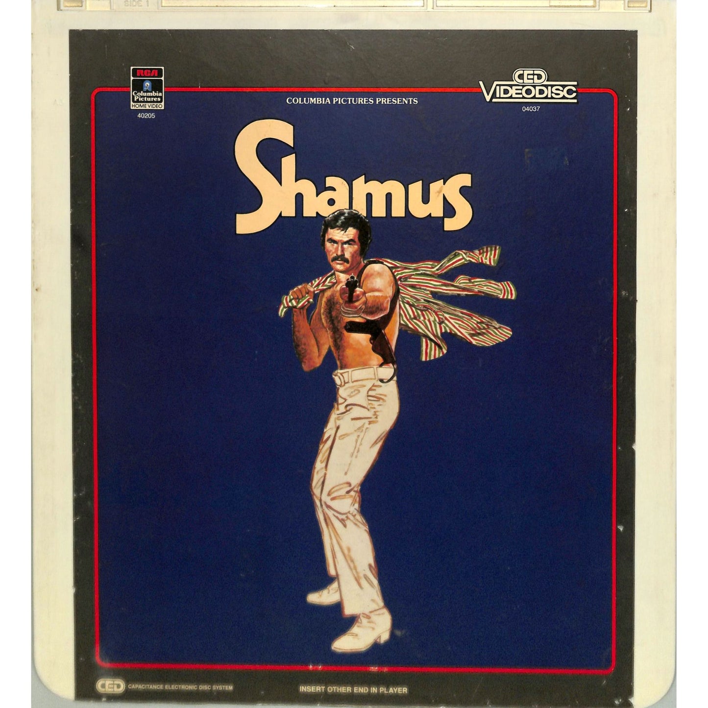 Shamus (1973) Vintage CED Videodisc